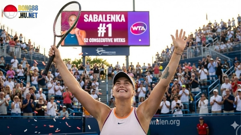 Aryna Sabalenka đi vào lịch sử: Chính thức trở thành tay vợt thứ 7 giữ vị trí số 1 WTA trong trọn vẹn một năm dương lịch 4 aryna-sabalenka-di-vao-lich-su-chinh-thuc-tro-thanh-tay-vot-thu-7-giu-vi-tri-so-1-wta-trong-tron-ven-mot-nam-duong-lich