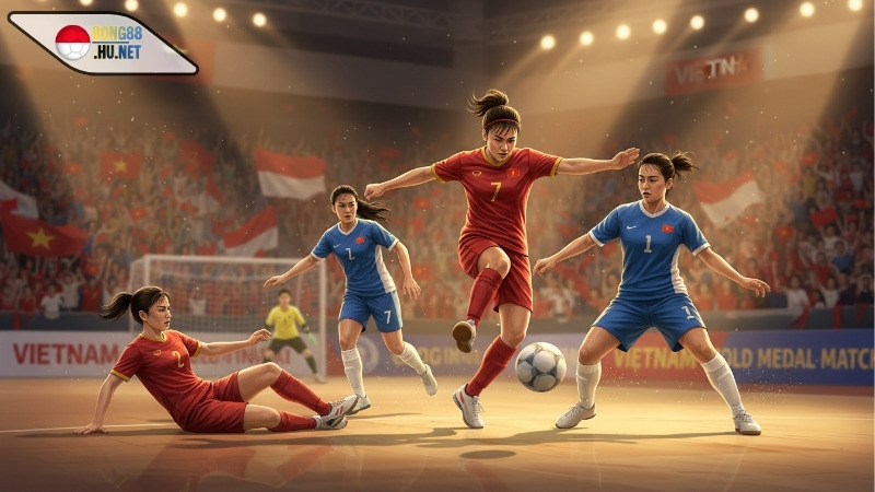 Futsal nữ Việt Nam: Quyết tâm đánh bại Indonesia để mang về tấm HCV lịch sử chiều nay 2 futsal-nu-viet-nam-quyet-tam-danh-bai-indonesia-de-mang-ve-tam-hcv-lich-su-chieu-nayịch sử chiều nay