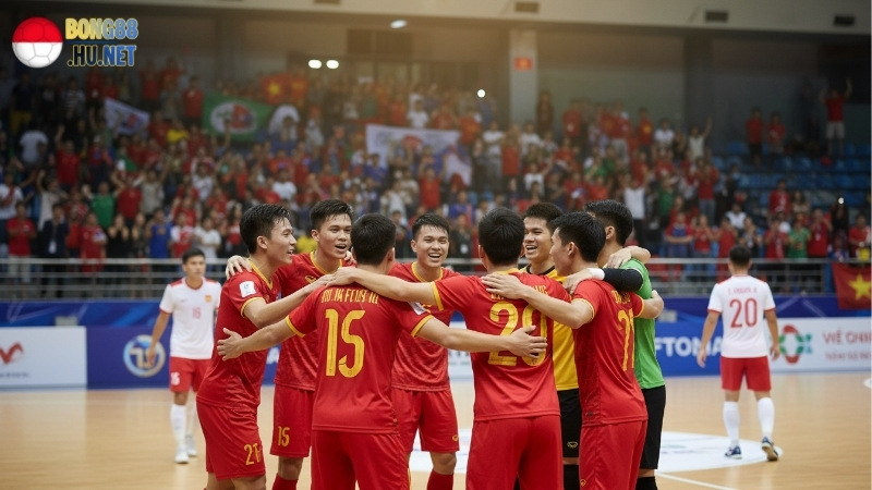 Futsal Việt Nam kiên cường: Đội tuyển U16 lội ngược dòng giành 1 điểm quý giá trước Indonesia tại giải Đông Nam Á 7 futsal-viet-nam-kien-cuong-doi-tuyen-u16-loi-nguoc-dong-gianh-1-diem-quy-gia-truoc-indonesia-tai-giai-dong-nam-a