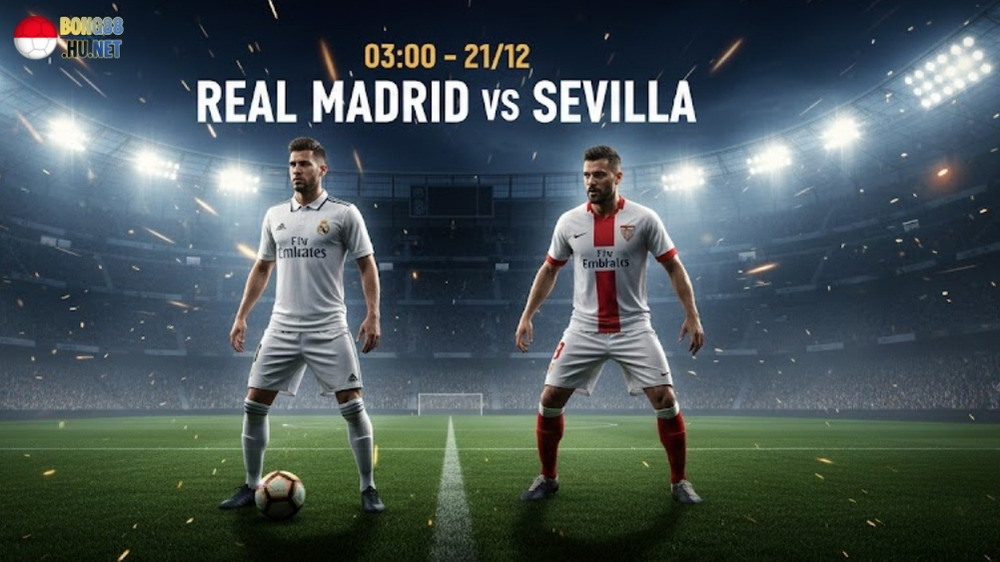 Soi kèo bóng đá Real Madrid vs Sevilla, 03h00 ngày 21/12 4 Soi kèo bóng đá Real Madrid vs Sevilla, 03h00 ngày 21/12