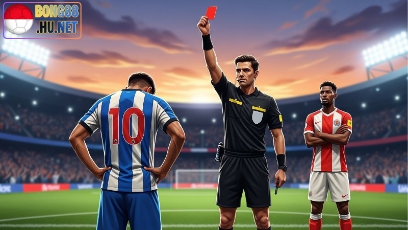 Thẻ đỏ bị treo giò mấy trận? Giải đáp chi tiết luật bóng đá 1 Thẻ đỏ bị treo giò mấy trận? Giải đáp chi tiết luật bóng đá